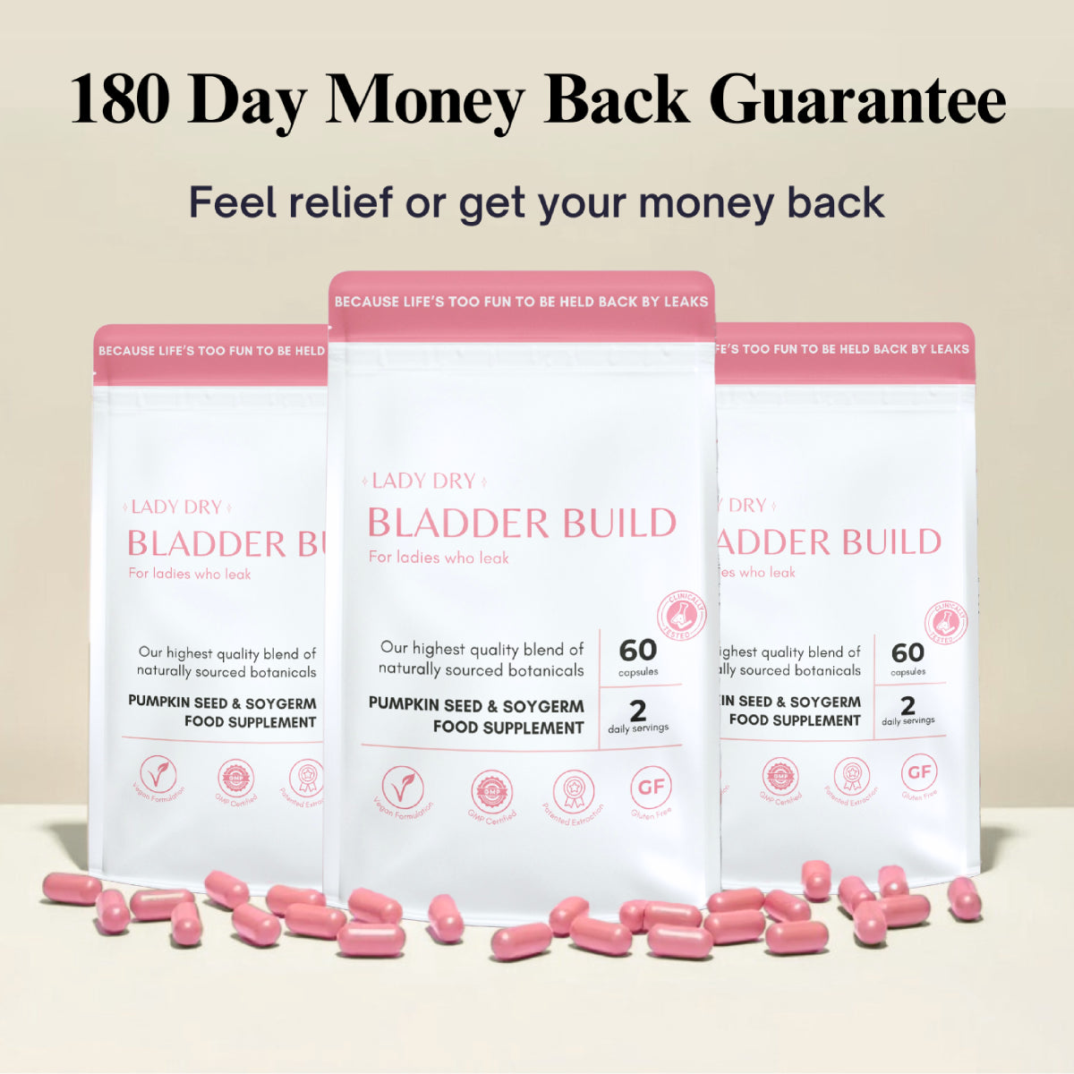 Blase Stärken von Lady Dry