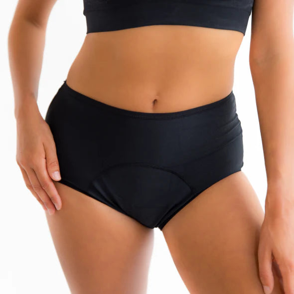 Dry & Discreet Leakproof Underwear (Black)